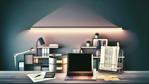 Bureau d'une secrétaire indépendanre